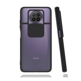 Ceponya Xiaomi Redmi 9c Kamera Korumalı Mat Yüzey Silikon Kılıf