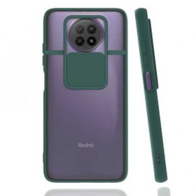 Ceponya Xiaomi Redmi 9c Kamera Korumalı Mat Yüzey Silikon Kılıf