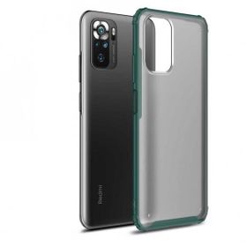 Ceponya Xiaomi Redmi Note 10s Kılıf Kamera Çıkıntılı Airbag Tasarım Sert Silikon