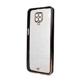 Ceponya Xiaomi Redmi Note 9s Kamera Korumalı Kenarları Renkli Şeffaf Voit Silikon Kılıf