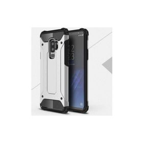 Cepsesuar 24495 Samsung Galaxy S9 Plus Defander Tam Koruma Darbelere Dayanıklı Gümüş / Gri Kılıf