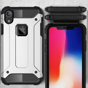 Cepsesuar 31138 Apple İphone XR 6.1 İnç Tam Koruma Defander Arka Kapak Rose Gold Kılıf