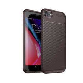 Cepsesuar 31718 Apple İphone 7 Carbon Fit Lacivert Silikon Kılıf