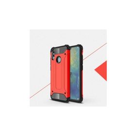 Cepsesuar 33048 Huawei P Smart 2019 Tam Koruma Defander Arka Kapak Kırmızı Kılıf