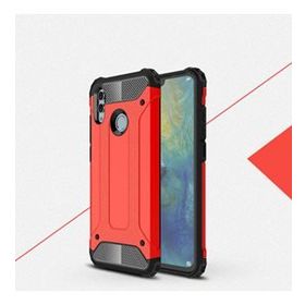 Cepsesuar 33048 Huawei P Smart 2019 Tam Koruma Defander Arka Kapak Kırmızı Kılıf