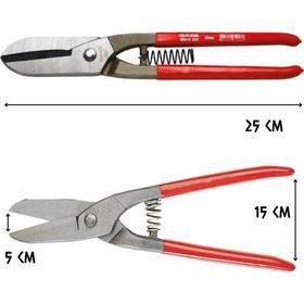 Cer-pa Norm 250 mm Çelik Tenekeci Sac Makası