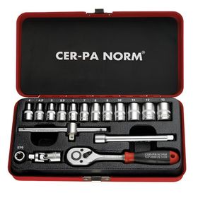 CER-PA NORM 4000 30 1417 1/4 inç 17 Parça Lokma Anahtar Takımı