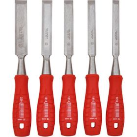 CER-PA NORM 7000 58 7005 Profesyonel 5 Parça 12-14-16-18-20-22 mm Iskarpela Takımı Seti
