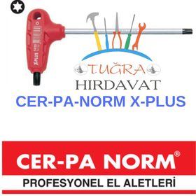 CER-PA NORM T15 x 100 mm X-Plus T Saplı Torx Allen Anahtar