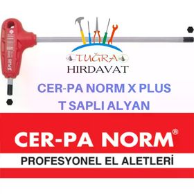 CER-PA NORM X-Plus T 2.5x90 mm Saplı Allen Anahtar