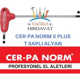 CER-PA NORM X-Plus T 2.5x90 mm Saplı Allen Anahtar