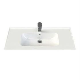 Cerastyle 100 cm Blue Etajerli Lavabo