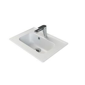 Cerastyle 50 cm Blue Etajerli Lavabo