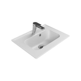 Cerastyle 50 cm Blue Etajerli Lavabo