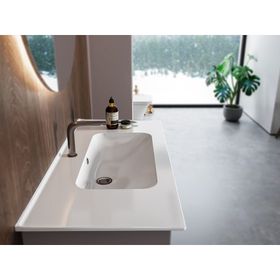 Cerastyle 50 cm Blue Etajerli Lavabo