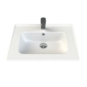 Cerastyle 60 cm Blue Etajerli Lavabo