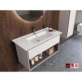Cerastyle 60 cm Blue Etajerli Lavabo