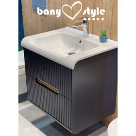 Cerastyle 80 cm Anova Etajerli Lavabo
