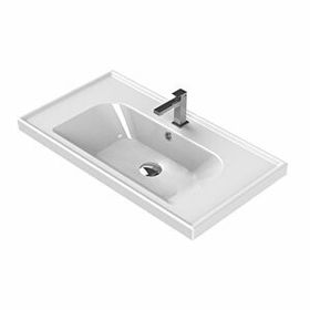 Cerastyle 80 cm Frame Etajerli Lavabo