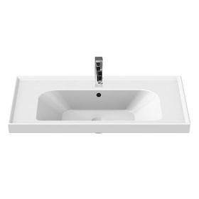 Cerastyle 80 cm Frame Etajerli Lavabo