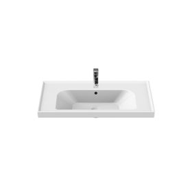 Cerastyle 80 cm Frame Etajerli Lavabo
