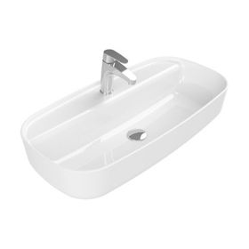 Cerastyle 80x40 Turkuaz AQua Tezgah Üstü Lavabo