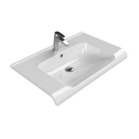 Cerastyle 80x50 cm Turkuaz Anova Etajerli Lavabo
