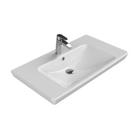 Cerastyle 85 cm Porto Etajerli Lavabo