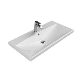 Cerastyle 90x45 cm Turkuaz Elite Etajerli Lavabo