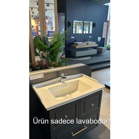 Cerastyle Kapadokya 65 cm Etajerli Lavabo