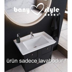 Cerastyle Kapadokya Etajerli Lavabo