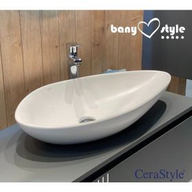 Cerastyle Olive 75x38 cm Lavabo
