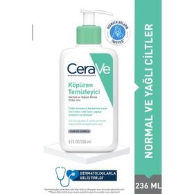 CeraVe 236 ml Yağlı Ciltler İçin Yüz Temizleme Jeli