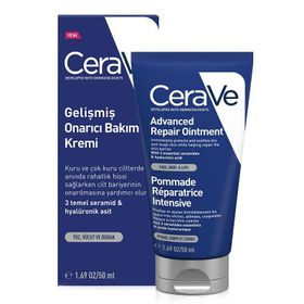 CeraVe 50 ml Kuru Ciltler için Gelişmiş Onarıcı Bakım Kremi
