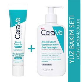 CeraVe Akneye Eğilim Gösteren Ciltler İçin Yüz Bakım Seti