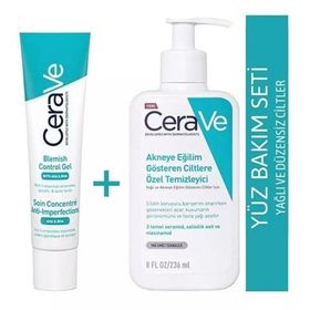 CeraVe Akneye Eğilim Gösteren Ciltler İçin Yüz Bakım Seti