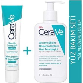 CeraVe Akneye Eğilim Gösteren Ciltler İçin Yüz Bakım Seti