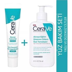 CeraVe Akneye Eğilim Gösteren Ciltler İçin Yüz Bakım Seti