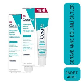 CeraVe Akneye Eğilimli Ciltler İçin 2x40 ml Yüz Bakım Jeli