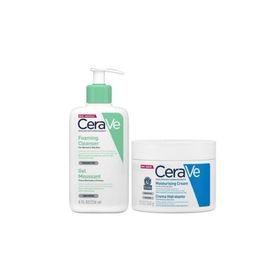 CeraVe CRV00017 Foaming Cleanser 236 ml + Moisturising Cream 340 gr Kışa Hazırlık Seti