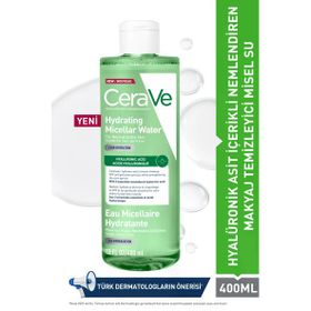 CeraVe Hyalüronik Asit İçerikli 400 ml Nemlendiren Micellar Makyaj Temizleme Suyu