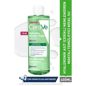 CeraVe Hyalüronik Asit İçerikli 400 ml Nemlendiren Micellar Makyaj Temizleme Suyu