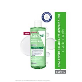 CeraVe Hyalüronik Asit İçerikli 400 ml Nemlendiren Micellar Makyaj Temizleme Suyu