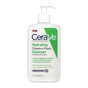CeraVe Hydrating Cream to Foam Cleanser 355 ml Yüz Temizleyici Krem