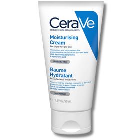 CeraVe Kuru Ciltler İçin Seramid ve Hyaluronik Asit İçerikli 50 ml Nemlendirici Yüz ve Vücut Kremi