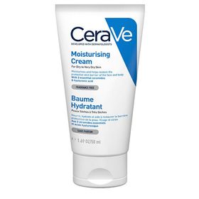 CeraVe Kuru Ciltler İçin Seramid ve Hyaluronik Asit İçerikli 50 ml Nemlendirici Yüz ve Vücut Kremi