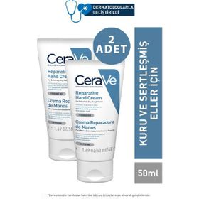 CeraVe Kuru ve Sertleşmiş Eller 2x50 ml Onarıcı El Kremi