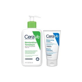 CeraVe Nemlendiren 236 ml Temizleyici+Nemlendirici 50 ml Krem