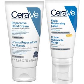 CeraVe Onarıcı ve Nemlendirici El Yüz Bakım Seti