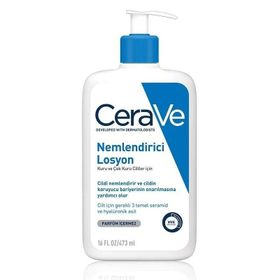 CeraVe Seramid ve Hyalüronik Asit İçerikli 473 ml Nemlendirici Yüz ve Vücut Losyonu